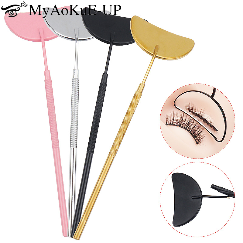 Eyelash Extension Aftercare - 1 stks wimperverlenging spiegel maanvormige afneembare