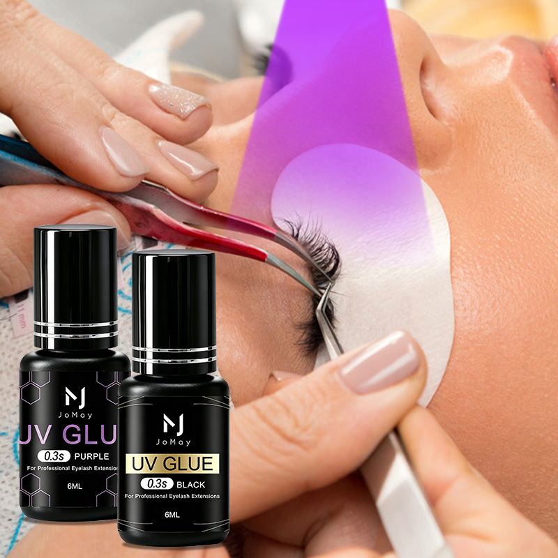 Sensitive Lash Glue - JOMAY Zwarte Transparante Paarse UV Wimperlijm