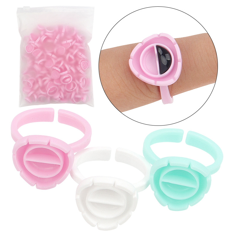 Eyelash Extension Fan - 100 Stuks Wegwerp Wimperverlenging Lijm Ventilator