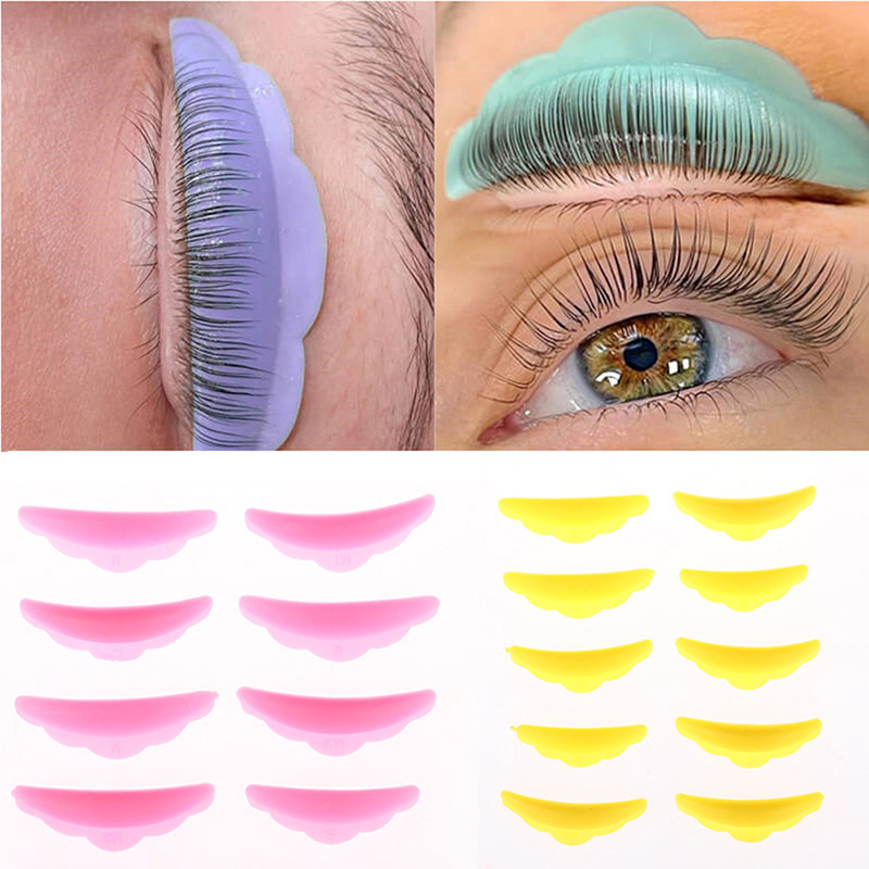 Eyelash Extension London - 5Pairs Lash Wimper Enten Siliconen Perm