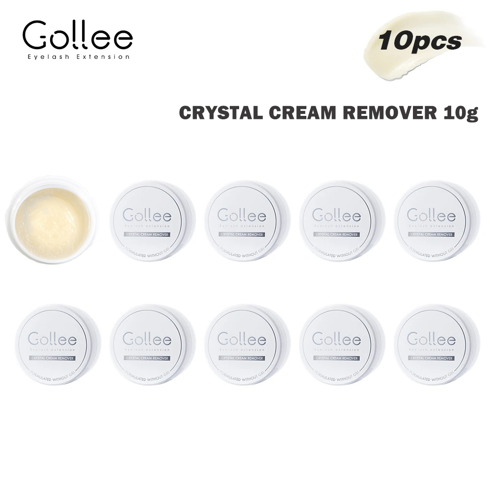 Sensitive Lash Glue - Gollee 5/10 PCS Professionele wimperlijmverwijderingscrème -