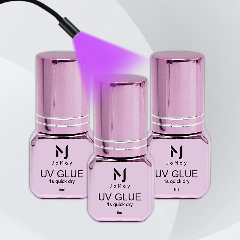 Sensitive Lash Glue - JOMAY 3 Flessen Sneldrogende UV Wimperverlenging