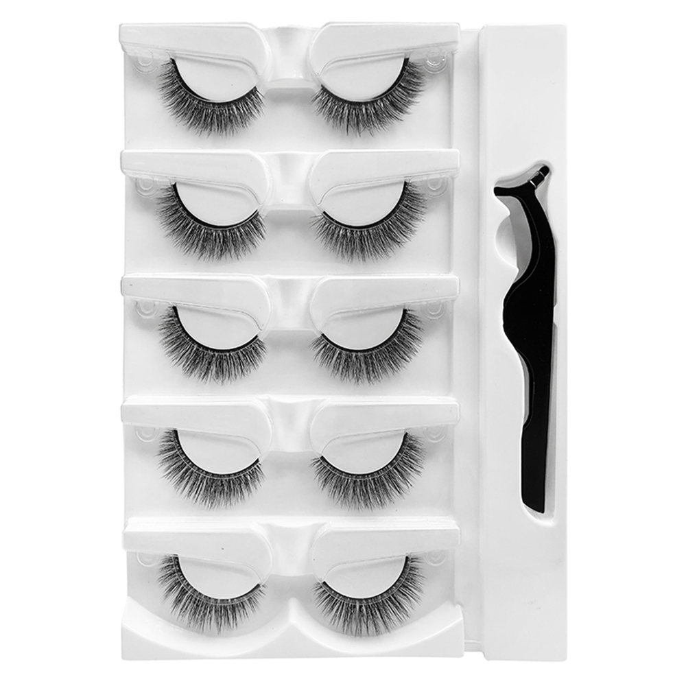 5 PAAR Lijmvrije nepwimpers me - Sensitive Lash Glue recensie en prijs