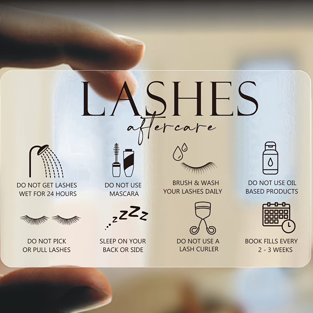 50 stuks transparante plastic  - Eyelash Extension Aftercare recensie en prijs