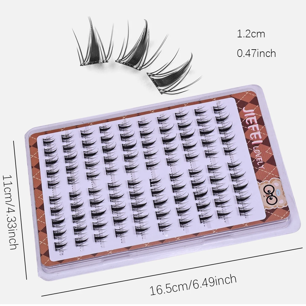 Schattig konijntje 10-rij vals - Eyelash Extension Japan recensie en prijs