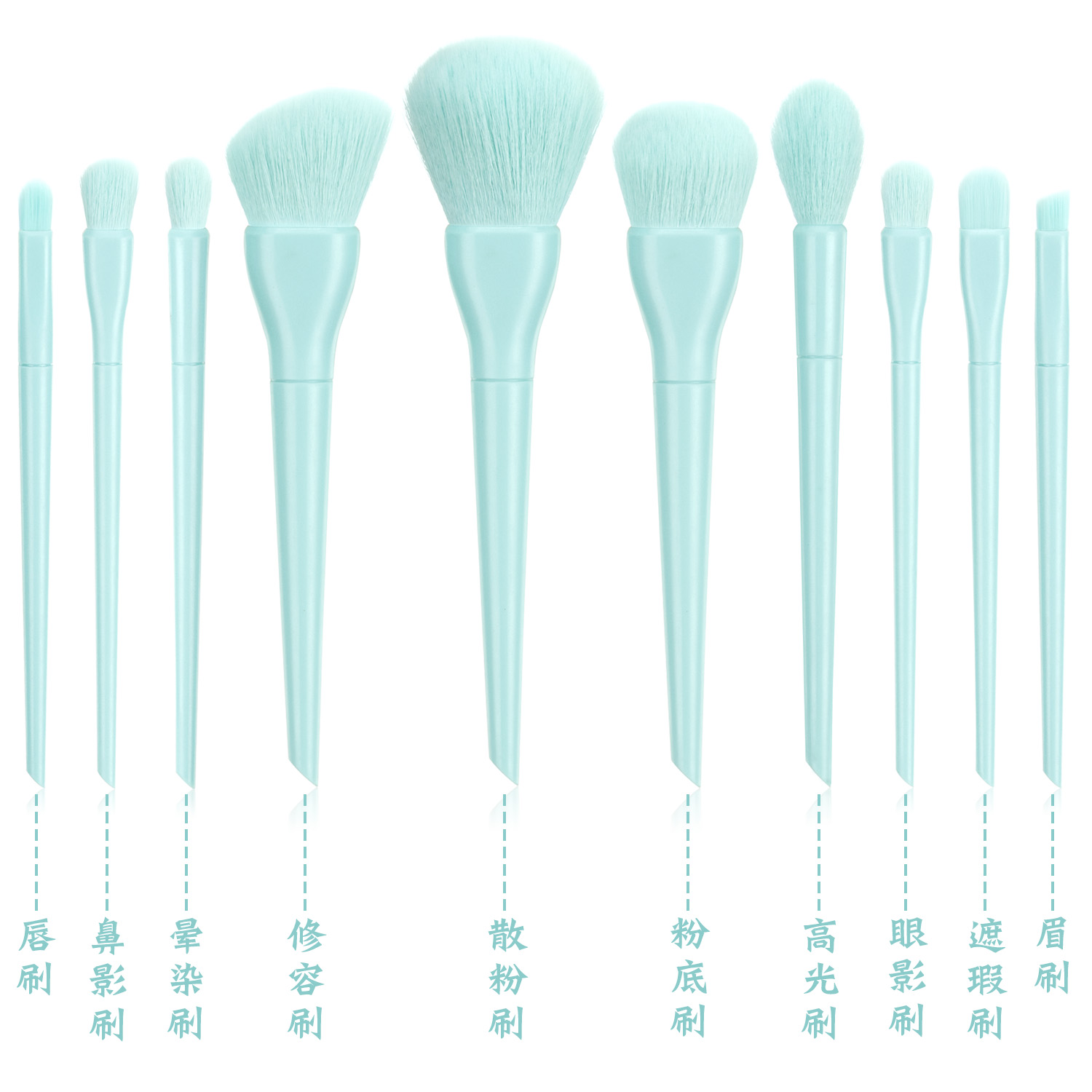 1-delige make-upborstelset met - Eyelash Extension Full Set recensie en prijs