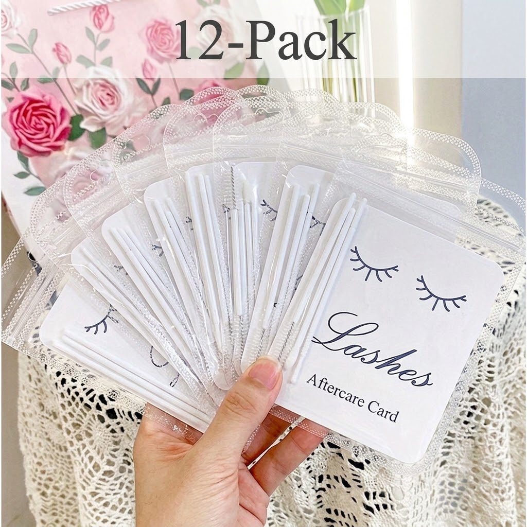 12 stuks wimperverzorgingssets - Eyelash Extension Aftercare recensie en prijs