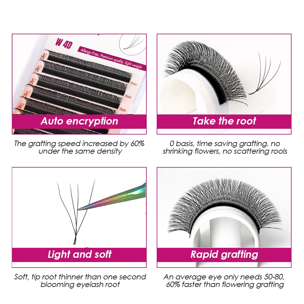 FADVAN W 3D 4D 5D 8-12/8-14mm  - Eyelash Extension Logo recensie en prijs