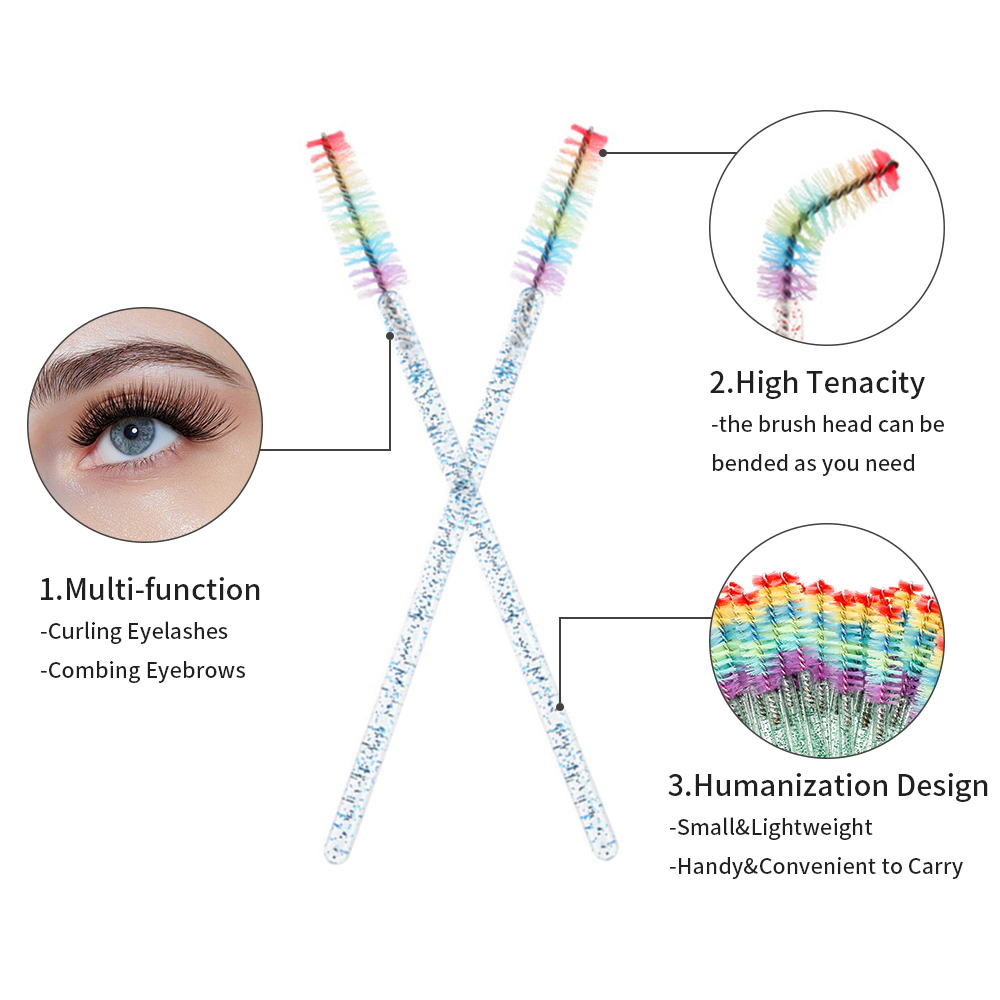 50 STKS Regenboogkristal Wimpe - Eyelash Extension London recensie en prijs