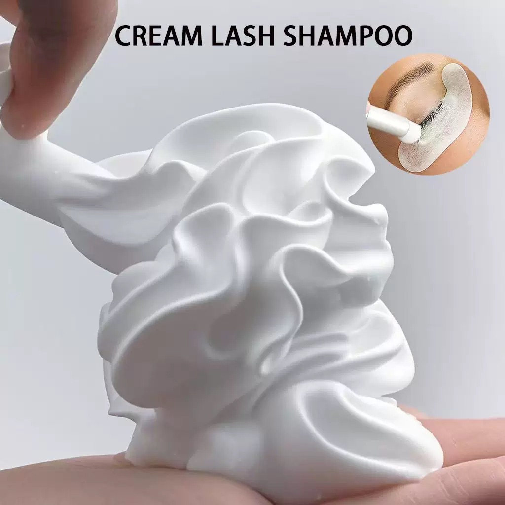 Aangepaste Slagroom Wimpercrèm - Eyelash Extension Logo recensie en prijs