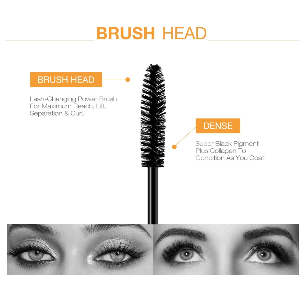 2 stks/set Zwarte Mascara Make - Eyelash Extension Full Set recensie en prijs