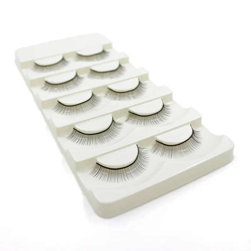 5 paren/set valse wimpers hand - Eyelash Extension Full Set recensie en prijs