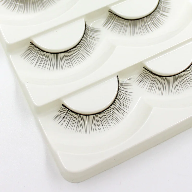 5 paren/set valse wimpers hand - Eyelash Extension Full Set recensie en prijs