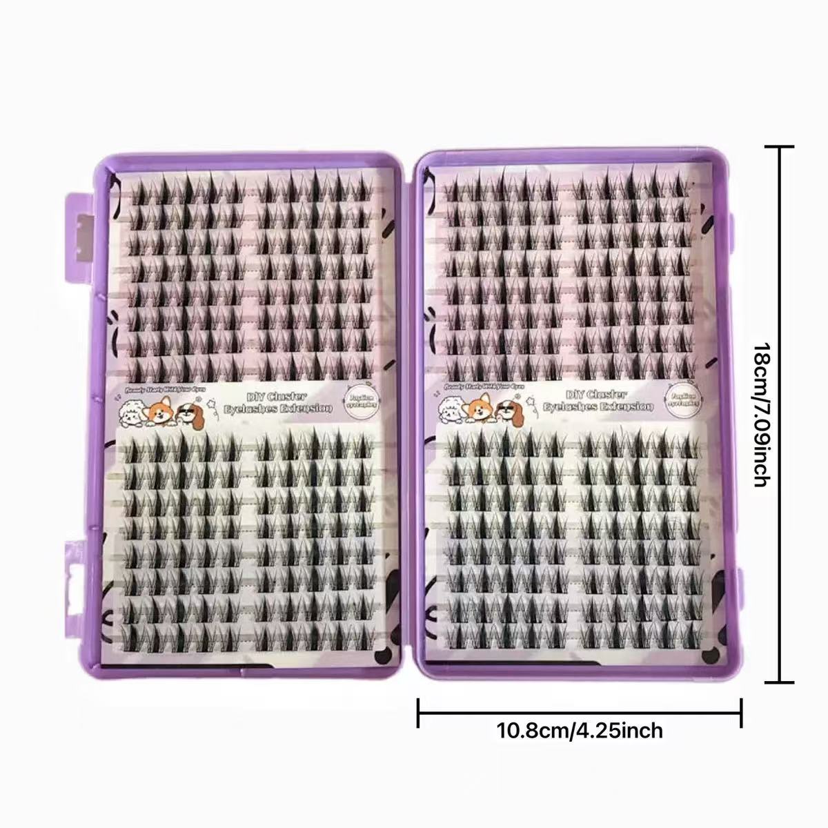 Manga Wimpercluster Sharp 320  - Eyelash Extension Japan recensie en prijs