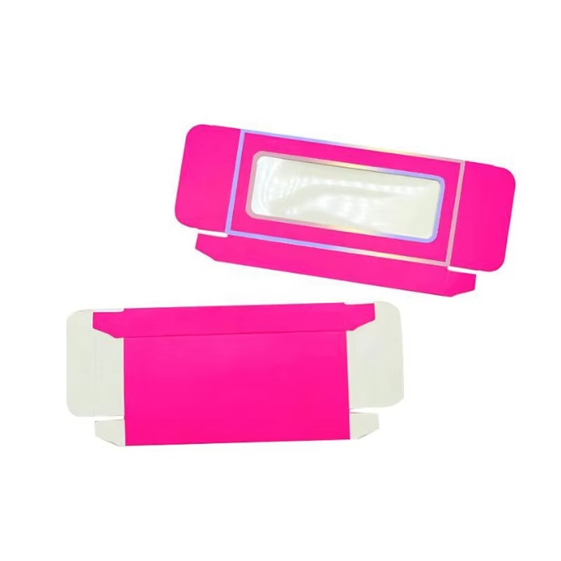 Op maat gemaakte roze wimpersd - Eyelash Extension Logo recensie en prijs